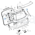 Wooba New Electric Tailgate Bracket Left Right 84827321 84335426 84364268 84832785 84364269 84832786 for Buick Enclave 2020-2022