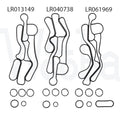 Wooba 1PCS LR040738 Car Engine Oil Cooler Gasket LR013149 LR061969 for Range Rover Discovery LR4 2010-2012 for Range Rover Sport