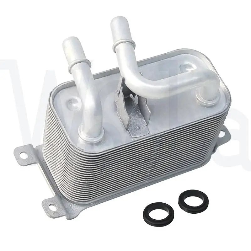 Wooba Cooling System Oil Cooler for BMW E60 E63 525I 525Xi 528Xi 530Xi 550I L6 3.0L V8 4.8L17117534896 17217534896 1721753489602